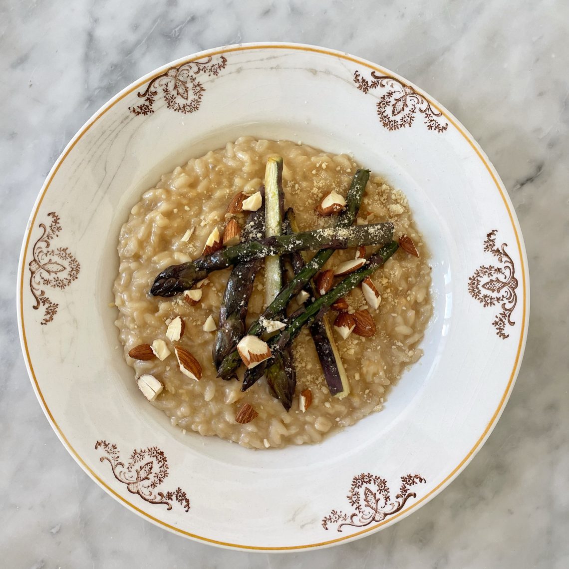 ricetta del risotto alle mandorle